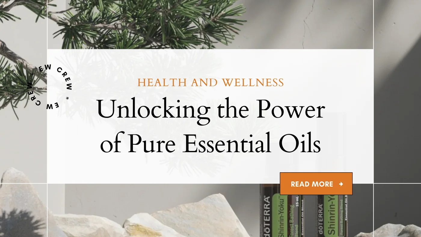 Plant Based Tone wellness resource visual for Unlocking the Power of Pure Essential Oils: A Closer Look at dōTERRA